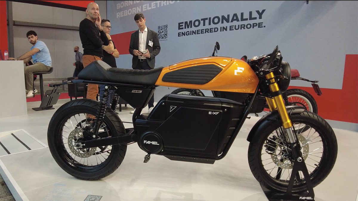 Famel e-XF na EICMA 2025
