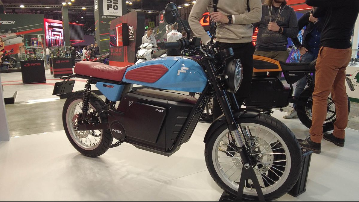 Famel e-XF na EICMA 2025