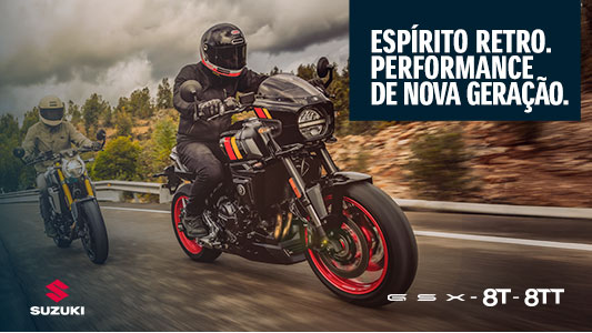 Publicidade Moteo janeiro 2026 Suzuki GSX-8T
