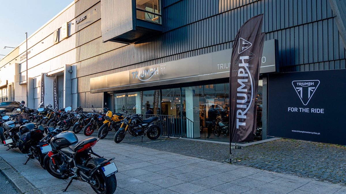Triumph Portugal loja no Porto 