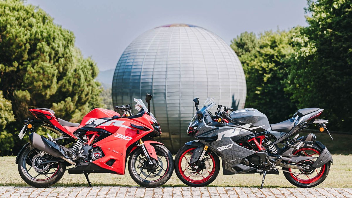 TVS RTR 310 e TVS RR 310. Ambição a dobrar 17 TVS RR 310